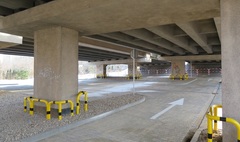 Nowy parking pod Wiaduktem Solidarności (link otworzy duże zdjęcie)