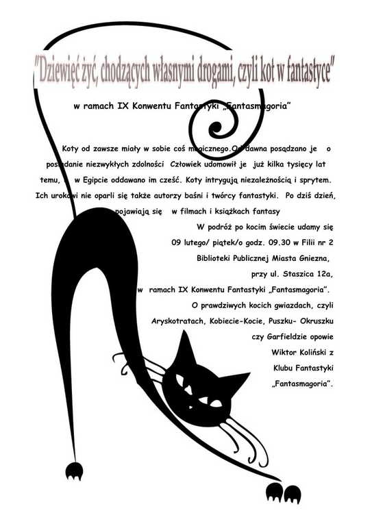 Dziewięć żyć, chodzących własnymi drogami (link otworzy duże zdjęcie)