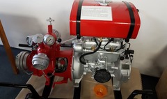 Pożegnanie ze służbą Zastępcy Komendanta PSP (link otworzy duże zdjęcie)