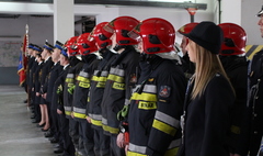 Pożegnanie ze służbą Zastępcy Komendanta PSP (link otworzy duże zdjęcie)