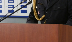 Pożegnanie ze służbą Zastępcy Komendanta PSP (link otworzy duże zdjęcie)