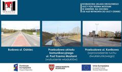 Nowy układ drogowy ulicy Pod Trzema Mostami (link otworzy duże zdjęcie)