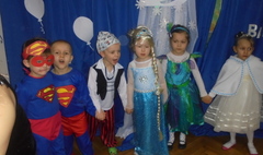 Karnawałowy bal przedszkolaków