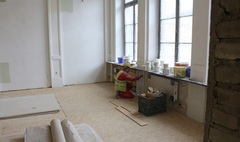 Trwa renowacja i adaptacja na cele kulturalne Starego Ratusza (link otworzy duże zdjęcie)