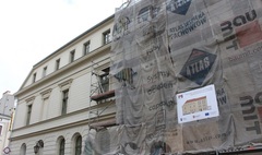 Trwa renowacja i adaptacja na cele kulturalne Starego Ratusza (link otworzy duże zdjęcie)