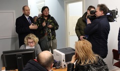 Urząd Stanu Cywilnego w nowej siedzibie (link otworzy duże zdjęcie)