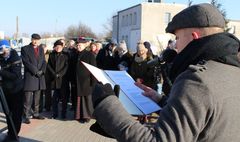 Odsłonięto tablicę upamiętniającą Rotmistrza Pileckiego (link otworzy duże zdjęcie)