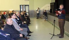 Odsłonięto tablicę upamiętniającą Rotmistrza Pileckiego (link otworzy duże zdjęcie)