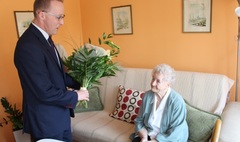 Pani Janina Kubiak skończyła sto lat