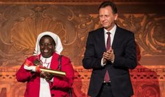 Pierwszą osobą wyróżnioną nagrodą Veritatis Splendor została siostra Rosemary Nyirumbe z Ugan