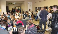 Największy juniorski turniej szachowy w Gnieźnie (link otworzy duże zdjęcie)