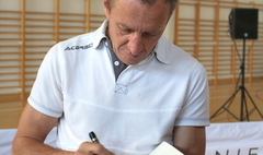 Spotkanie z Denisem Urubką oraz Bogusławem Magrelem. (link otworzy duże zdjęcie)