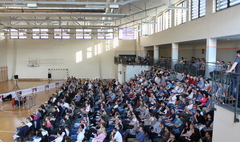 Spotkanie z Denisem Urubką oraz Bogusławem Magrelem. (link otworzy duże zdjęcie)