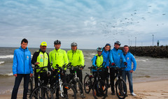 Rowerowy Rajd przyjaźni: Miasta Łeby, Gminy Nowa Wieś Lęborska i Gminy Wicko Pamięci Krzysztofa (link otworzy duże zdjęcie)