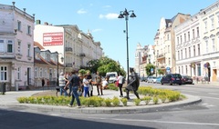 Zdjęcie rzeźby Bolesława Śmiałego (link otworzy duże zdjęcie)