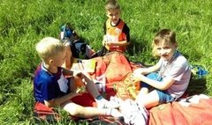 Rodzinne popołudnie na sportowo