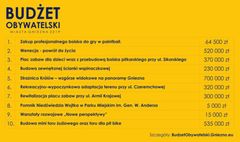 Propozycje mieszkańców do Budżetu Obywatelskiego (link otworzy duże zdjęcie)