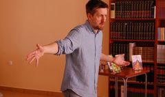 Spotkanie z autorem przygód wikinga Tappiego (link otworzy duże zdjęcie)