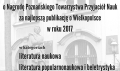 Konkurs o nagrodę PTPN za najlepszą książkę