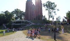 Rozpoczęcie rajdu szlakiem 3. Pułku Ułanów Wielkopolskich (link otworzy duże zdjęcie)