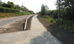 Chodnik na Orcholskiej już gotowy