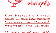 „Solaris” Stanisława Lema na Klubie Dyskusji o Książce