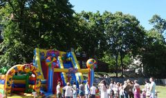 Barwny festyn integrujący całe rodziny