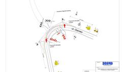 Tymczasowa zmiana organizacji ruchu ul. Pod Trzema Mostami (link otworzy duże zdjęcie)