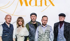 Plakat zapowiadający koncert Varius Manx