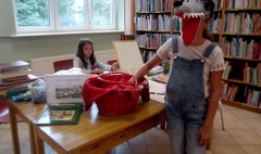 Trwają wakacje z biblioteką (link otworzy duże zdjęcie)