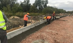 Budowa nowej drogi nabiera tempa (link otworzy duże zdjęcie)