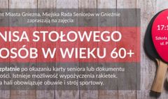 Zajęcia z tenisa dla seniorów