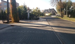 Nowy chodnik przy ul. Ludwiczaka