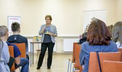 Spotkanie autorskie z Grażyną Bąkiewicz (link otworzy duże zdjęcie)