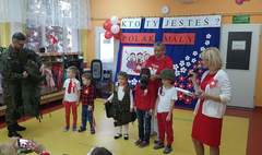 Wzięli udział w akcji „Rekord dla Niepodległej (link otworzy duże zdjęcie)