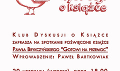 Klub Dyskusji o Książce zaprasza
