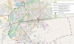 Zamknięcie przejazdu na ul. Pod Trzema Mostami już 14 stycznia