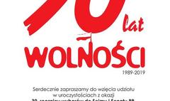 Świętuj z nami 30 lat wolności