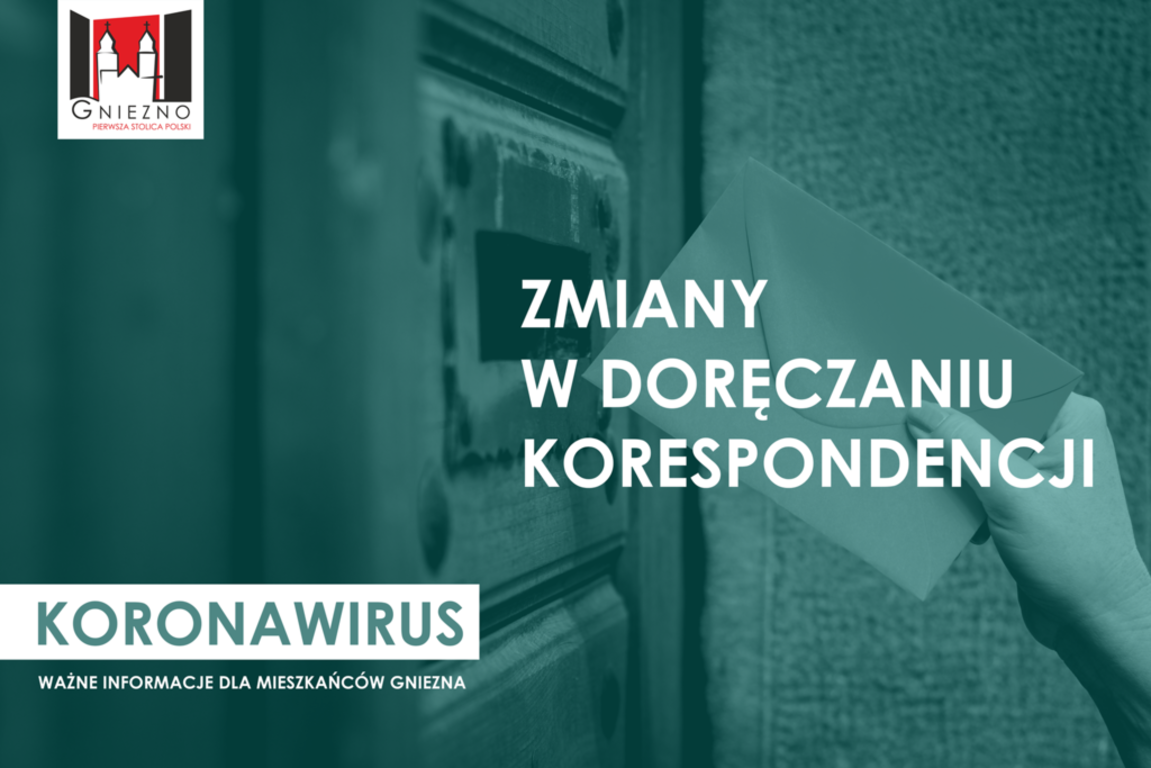 Urząd Miejski W Gnieźnie - Koronawirus – Zmiany W Doręczaniu Korespondencji