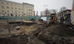 Trwa budowa zielonego skweru (link otworzy duże zdjęcie)