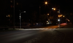 Doświetlone przejście dla pieszych