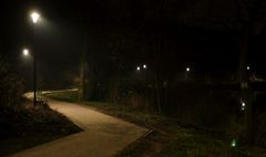 Oświetlenie jeziora Winiary