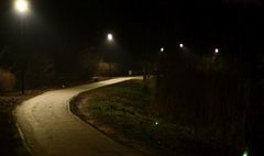 Oświetlenie jeziora Winiary (link otworzy duże zdjęcie)