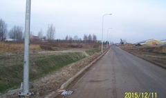 Lampy na ulicy Cegielskiego