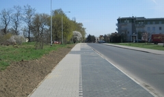 Przebudowa chodnika na ul. Liliowej (link otworzy duże zdjęcie)
