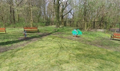 Plac zabaw w parku przy ulicy Ludwiczaka (link otworzy duże zdjęcie)