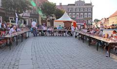 Symultanta szachowa na Rynku w roku 2015