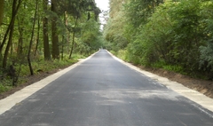 nakładka z betonu asfaltowego na ul. Pustachowskiej w Gnieźnie (link otworzy duże zdjęcie)