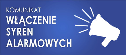 Trening systemu wykrywania skażeń – syrena 1 września 2026 o godz. 12.00